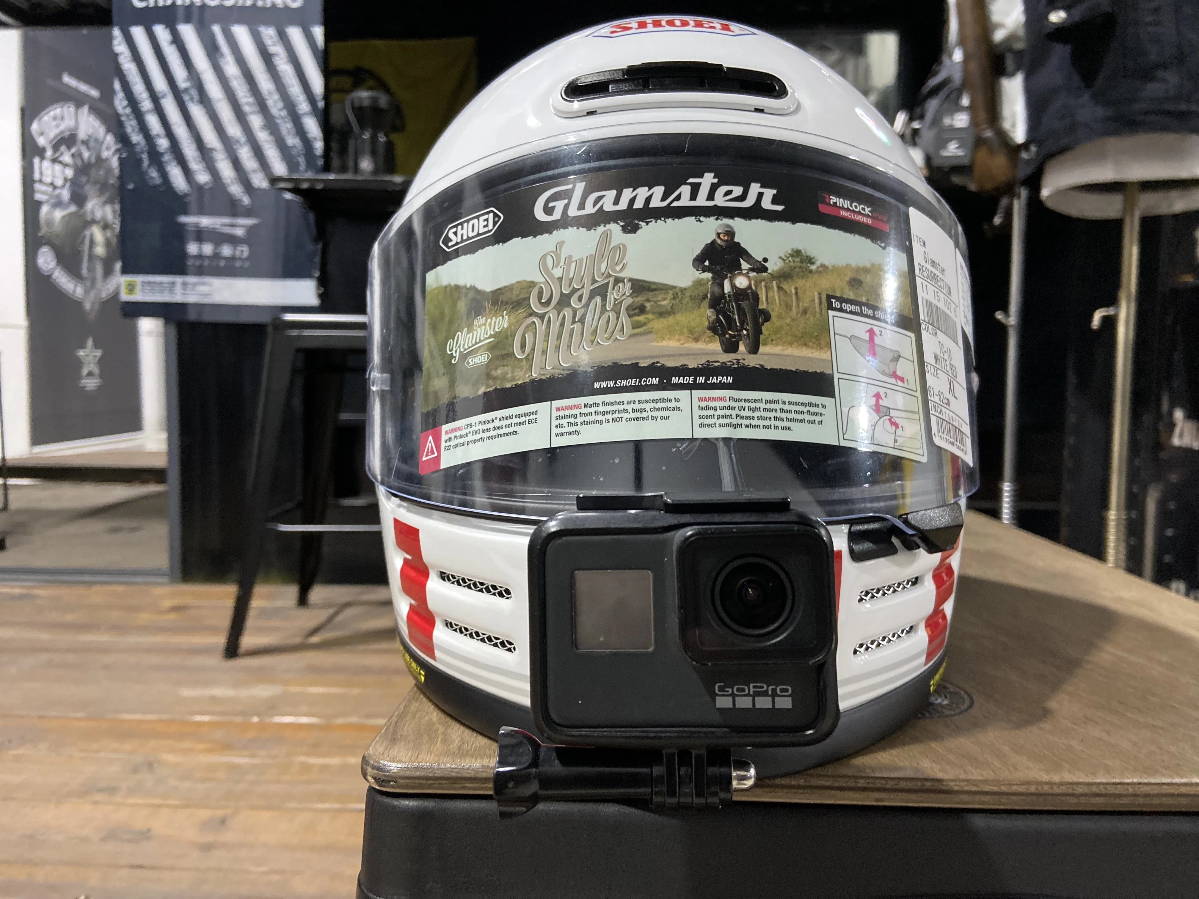 Shoei Glamster Motorcycle Helmet For 