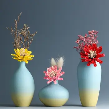

Flower Vase Decoration Home Vase White Imitation Ceramic Flower Pot Flower Basket Nordic Decoration Vases for Flowers