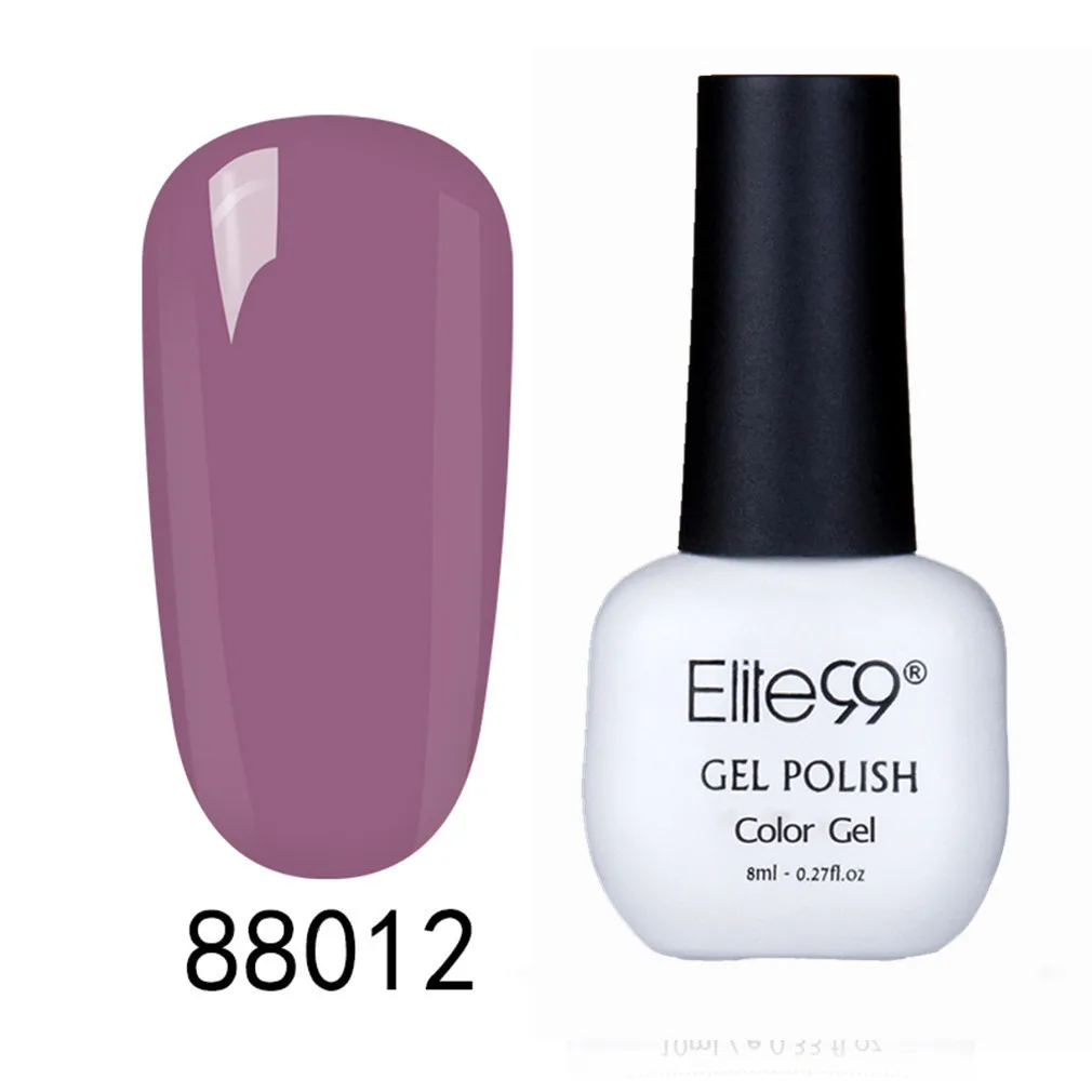 Elite99 сменный Гель-лак для ногтей мраморный эффект Halo гель-основа под лак-лак отмачиваемый Гель-лак для ногтей - Цвет: 88012