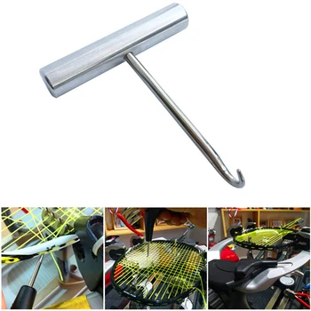 

Racquet Sports Stringing Tool Racket String Assistance Puller for Tennis Badminton Squash Badminton Equipment 1pc