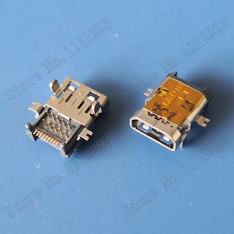 5 шт./лот микро вывод HDMI Разъем для samsung Micro HDMI порт 19-pin