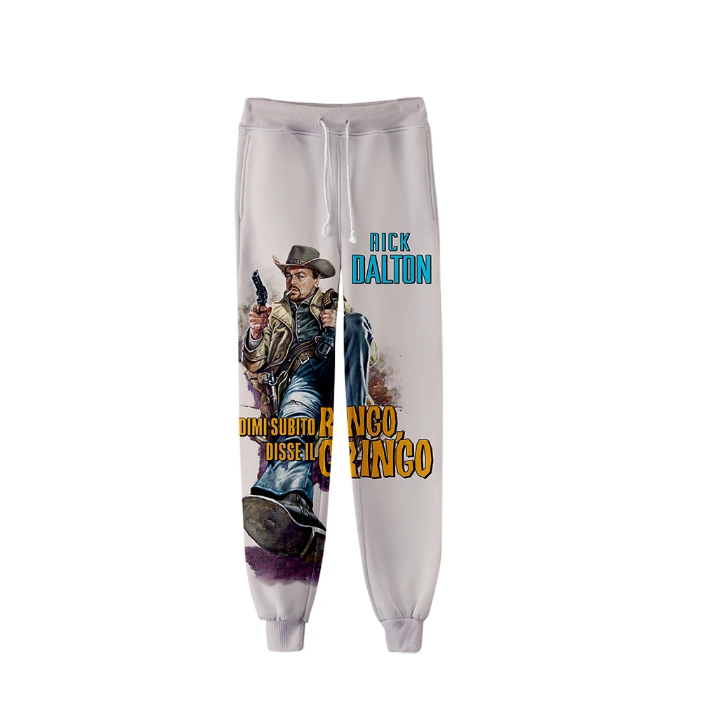 Once Upon A Time In Hollywoo 3D Pants High Quality Sports Pants Trousers Fashion Popular Trend Comfortable Casual Pants