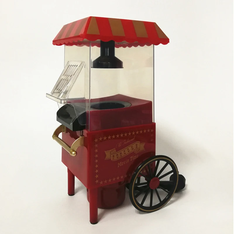 Popcorn Machine Mini Electric Popcorn Maker Retro Carnival Corn Cooking Machine A Pop Corn Household DIY Corn Popper - Image 5