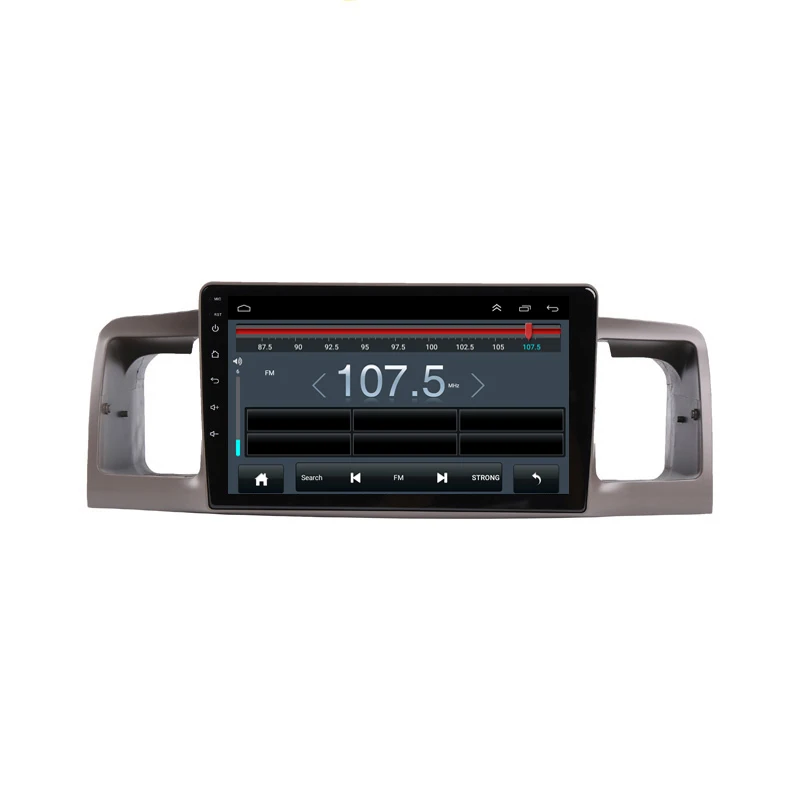 Sale 9" 2.5D IPS Android 9.1 Car DVD Multimedia Player GPS For Toyota Corolla EX 2007-2013 audio car radio DSP 32EQ stereo navigation 18