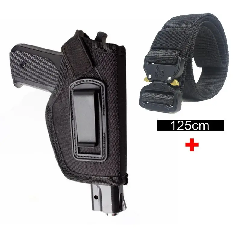 combination3 Тактический Пистолет Кобура Cancealed Carry пистолет кобура для Glock 17 19 Beretta 92 Sig Sauer P226 USP Colt 1911 нейлоновая кобура - Цвет: combination3