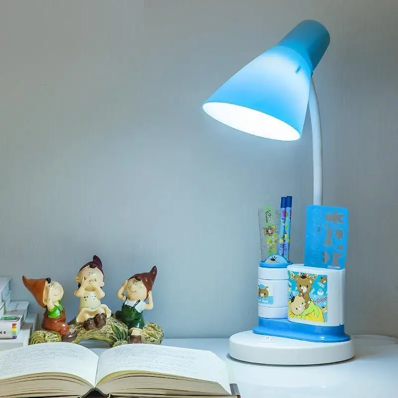 Tischlampe escritorio candeeiro затемнения светодиодные исследование tete горит настольная Светодиодная лампа luminaria настольная lampara де меса настольный светильник