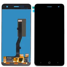 For ZTE Blade V8 Mini Full LCD Display + Touch Screen Digitizer Assembly Module Replacement Parts jumper original transmitter t16 pro parts fit for replacement t16 v2 accessories hall sensor gimbals lcd screen jp4 in 1 module