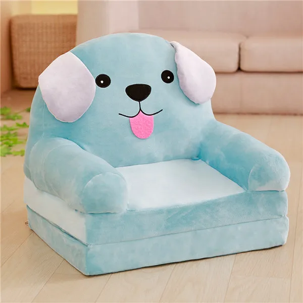 dog Ленивый Kawaii диван детский диван татами мультфильм складной диван плюшевая игрушка креативная спинка детский подарок на день рождения хорошее качество - Цвет: dog