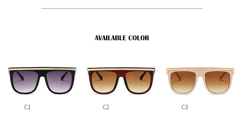 Винтажные Квадратные Солнцезащитные очки Modis, женские, негабаритная оправа,, Роскошные, брендовые, дизайнерские, в стиле панк, солнцезащитные очки, черные оттенки(без цепи) S129