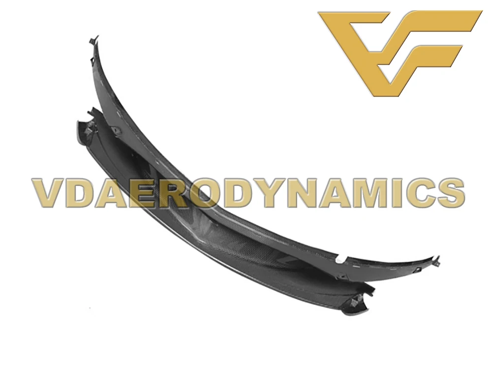 15-19 570S VAD-OEM поверхность из углеродного волокна спереди для губ Набор для бампера, кузова
