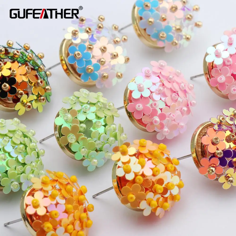 GUFEATHER M554, ювелирные аксессуары, diy бусины кулон, серьги гвоздики, diy Шарм, ручной работы, ювелирные изделия, изготовление ювелирных изделий, 6 шт./лот