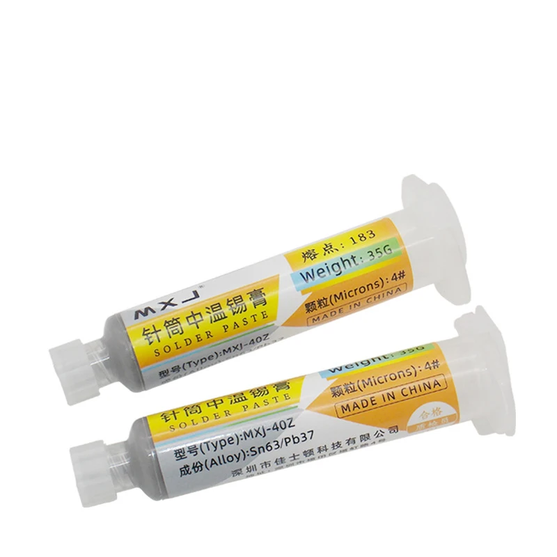 

Leaded Medium and Low Temperature Solder Paste No-clean Solder Paste Soldering LED Patch