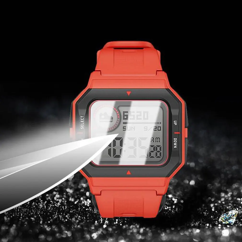

Smartwatch Tempered Glass Clear Protective Film Guard For Amazfit Neo Sport Smart Watch LCD Display Full Screen Protector