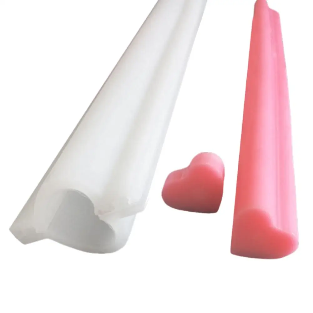 Dolphin Round Heart Shape Silicone Soap Mold Pipe Tube For Homemade DIY Craft Soap Mold Decor Tools Cake Baking Tool new