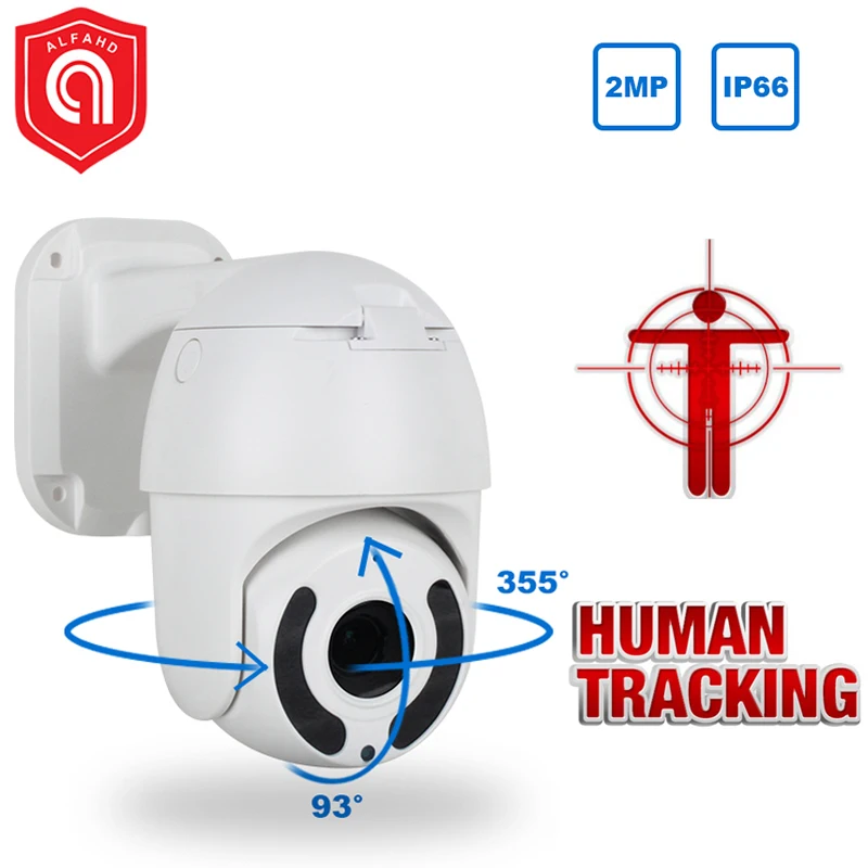  1080P PTZ IP Camera Auto Tracking Speed Dome Camera Outdoor CCTV Security Surveillance P2P H264 H26 - 4.00034E+12
