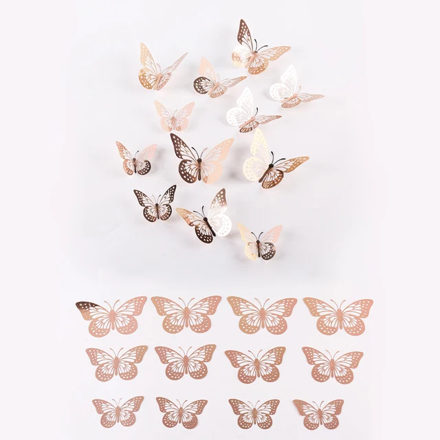 Personalized Custom Name Butterfly Heart-shaped Wall Stickers For Nursery Kids Room Decoration Vinyl Stickers Bedroom Home decor daifa2