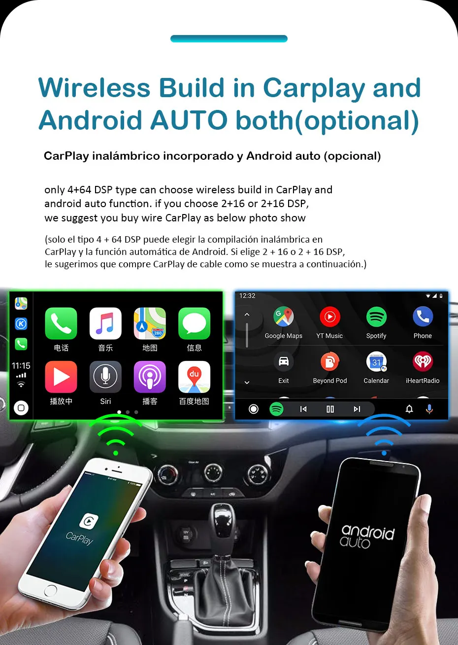 Perfect 1280P Android 9.0 Carplay 64G Radio GPS for Nissan X-Trail 3 T32 2013-2017 Qashqai J10 J11 Navigation IPS Screen no DVD Player 10