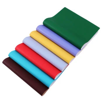 

David accessories 30x140cm Fine Litchi Synthetic Leather Fabric Sheets DIY Bow Decoration Crafts Faux Leather Fabric,1Yc5748