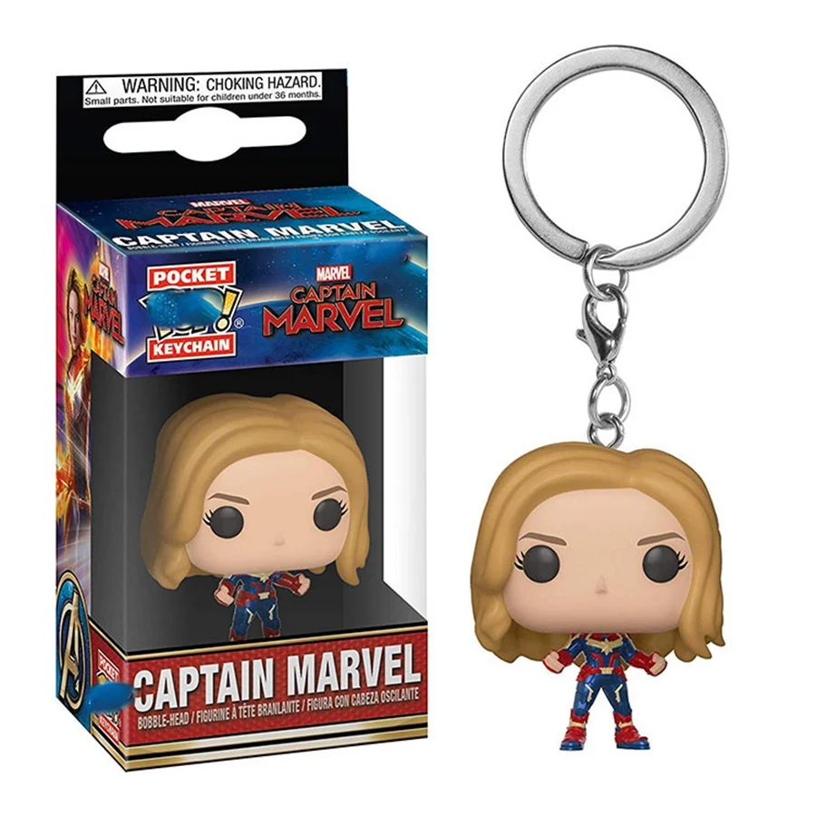 Pop Mysterio История игрушек Dumbo странные вещи снежок Капитан Marvel Гусь настенный брелок игрушки экшн фигурка коллекционная игрушка - Цвет: 40