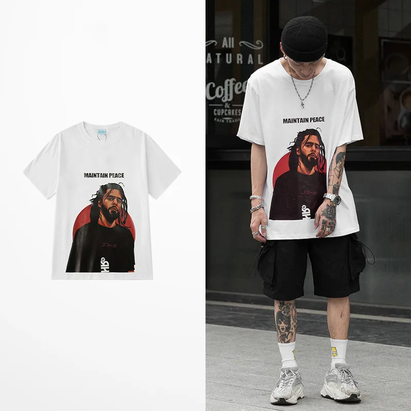 2pac рэпер модные принты с изображением Спартак в стиле хип хоп футболка для мужчин
