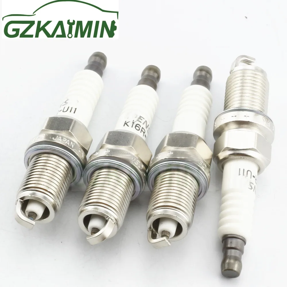 Набор из 4 OEM 90919-01164 K16R-U11 свечей зажигания для Toyota Celica MR2 Paseo Tacoma
