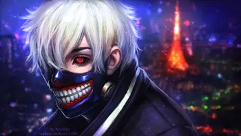 

Tokyo Ghoul Digital Original Design Anime Wall Art Print,50 x 70 cm,No Frame