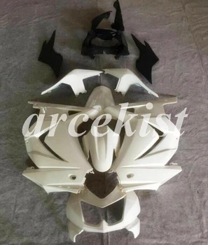 

New ABS Fairings kit Fit For Kawasaki Ninja 250r EX250 2008 2009 2010 2011 2012 2014 ZX 250 08 09 10 11 12 13 14 White glossy