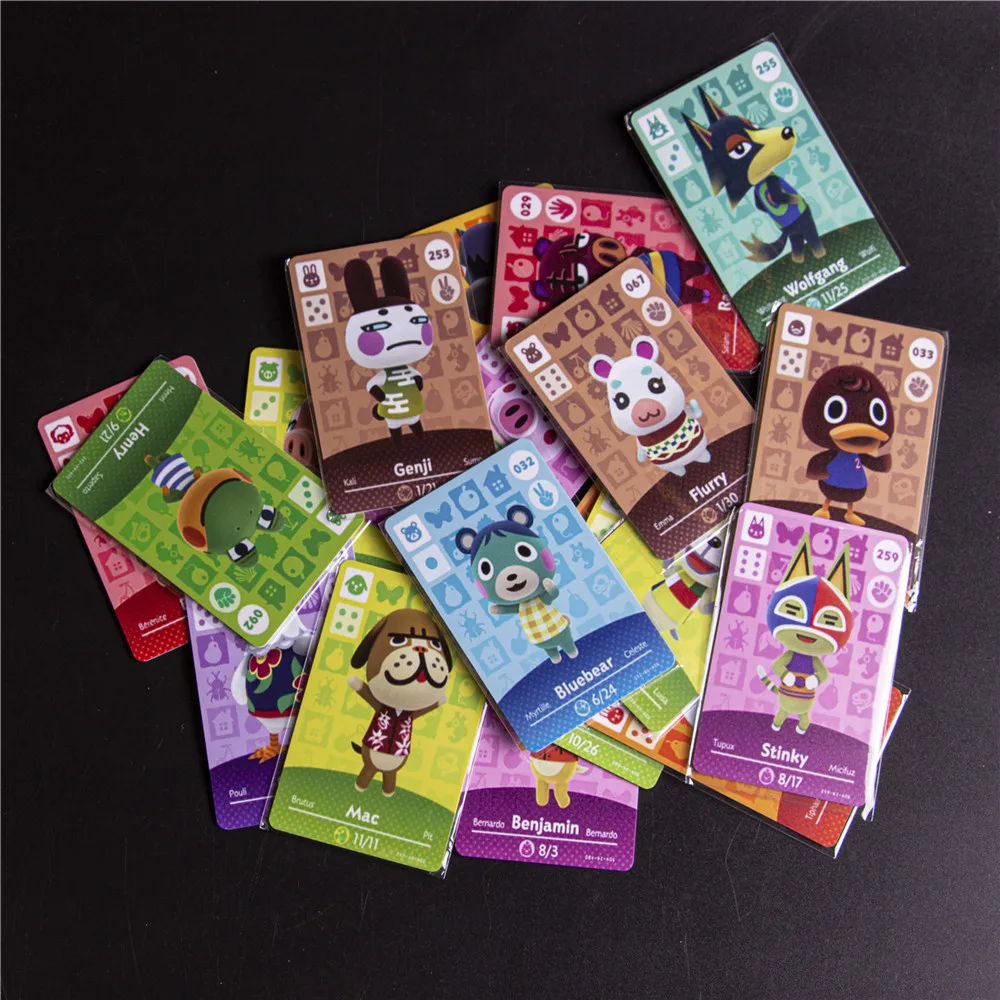 

Animal Crossing Genuine data New Horizons Game Amiibo Card For Switch 3DS Game Set NFC Cards All series 400pcs Matte material