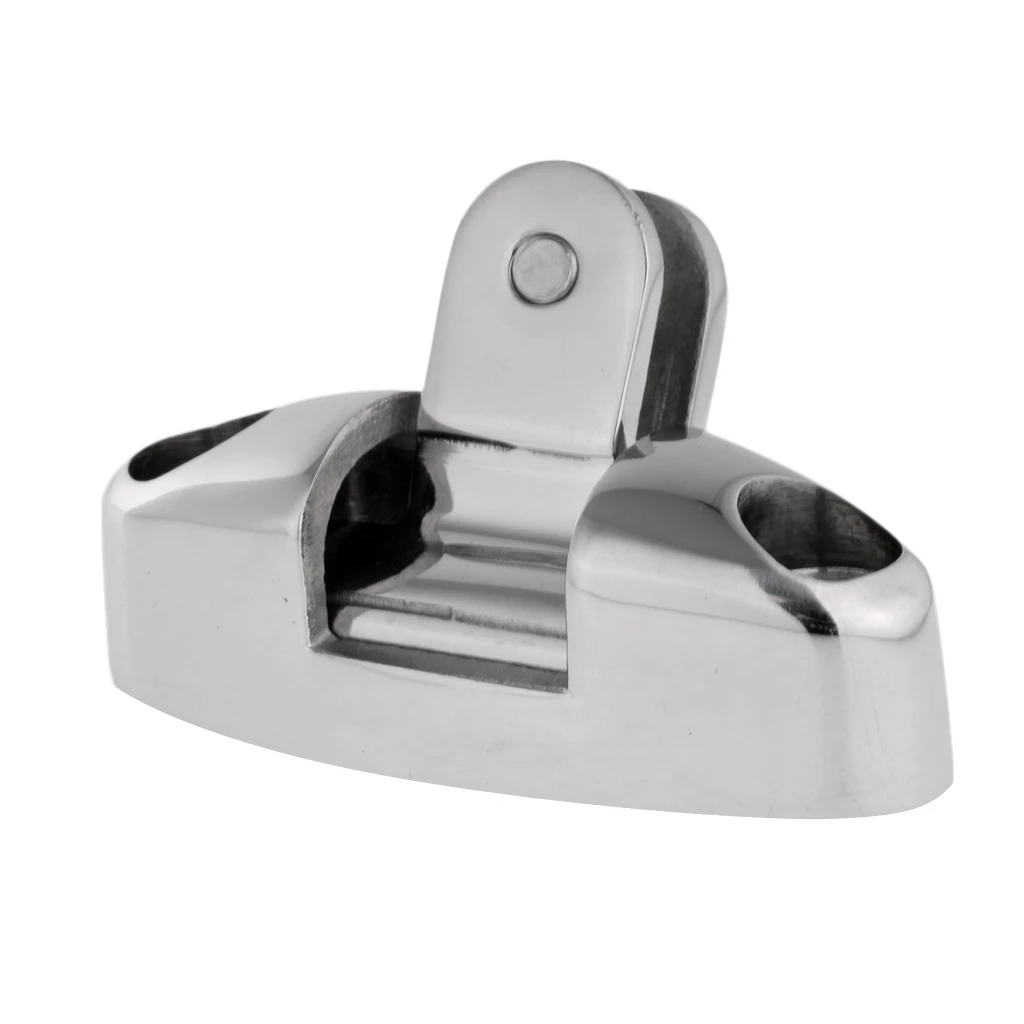 Stainless Steel Marine Boat Canopy/ Bimini Top 150 Degree Swivel Deck Hinge