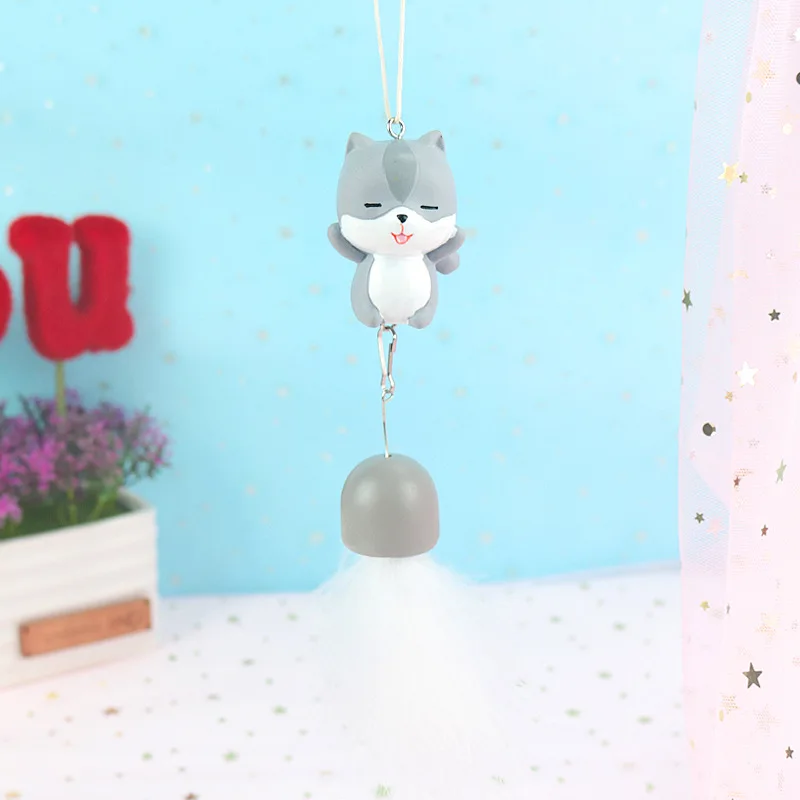 Мультяшные полимерные le baby Rat Wind Chime Подвеска для студентов, подарок для детей, креативный домашний резиновый колокольчик INS