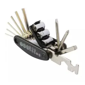

1PC 15 In 1 Multifunction Bicycle Repair Tools Cycling Screwdriver Tool Kit Hex Spoke Bicycle Accessories Bike Repair Tool
