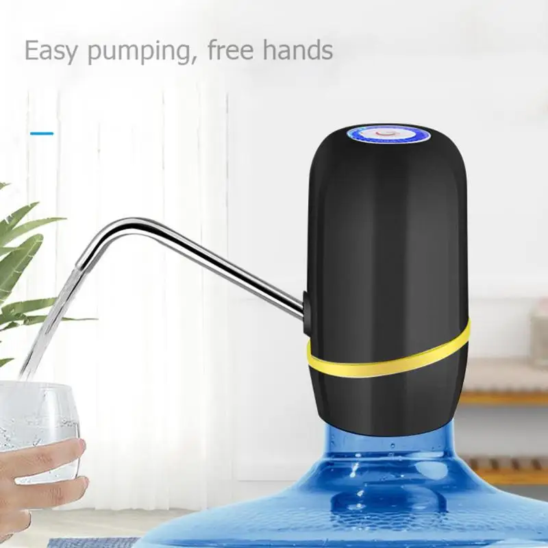 

Travel Portable Automatic USB Rechargeable Electric Charging Water Pump Dispenser Drinking Bottle Suction Unit Faucet Tools