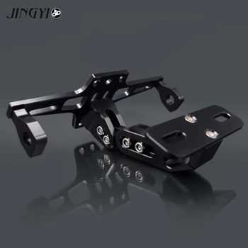 

CNC Motorcycle license plate holder for honda cb600 bmw f 650 gs yamaha fz 25 aprilia rsv4 2016 suzuki gsxr 600 ktm exc 2017