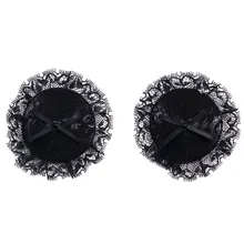 Женские сексуальные ниппельные Стикини, кружевные круглые экзотические нагрудные вставки, многоразовые невидимые подушечки для нижнего белья, бюстгальтер пуш-ап