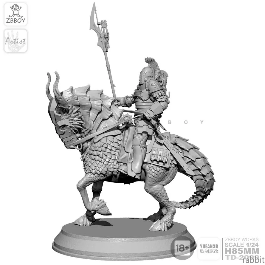 

85MM Future Soldier Knight resin self-assembled TD-2099