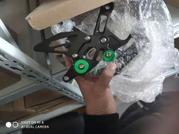 

zx10r 2016 footrest black and green color