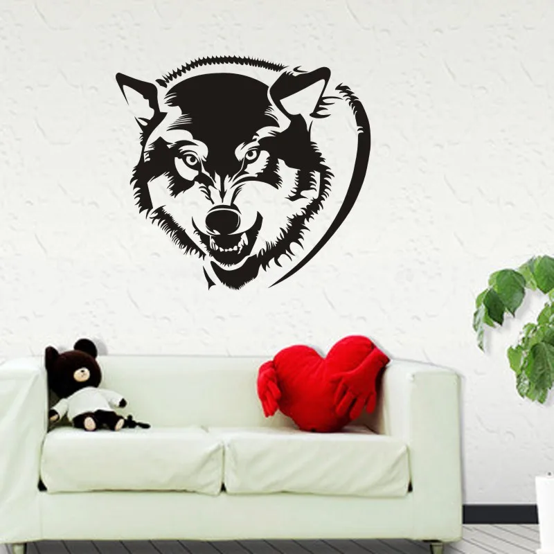 Hunt Wolf Decal Hunting Club Sticker Hollow Hunter Car Window Vinyl Funny Poster Motorcycler | Дом и сад