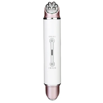 

Double Head RF LED Photon Face Skin Rejuvenation Remover EMS Radio Mesotherapy Wrinkle Electroporation Face Beauty Care Pen