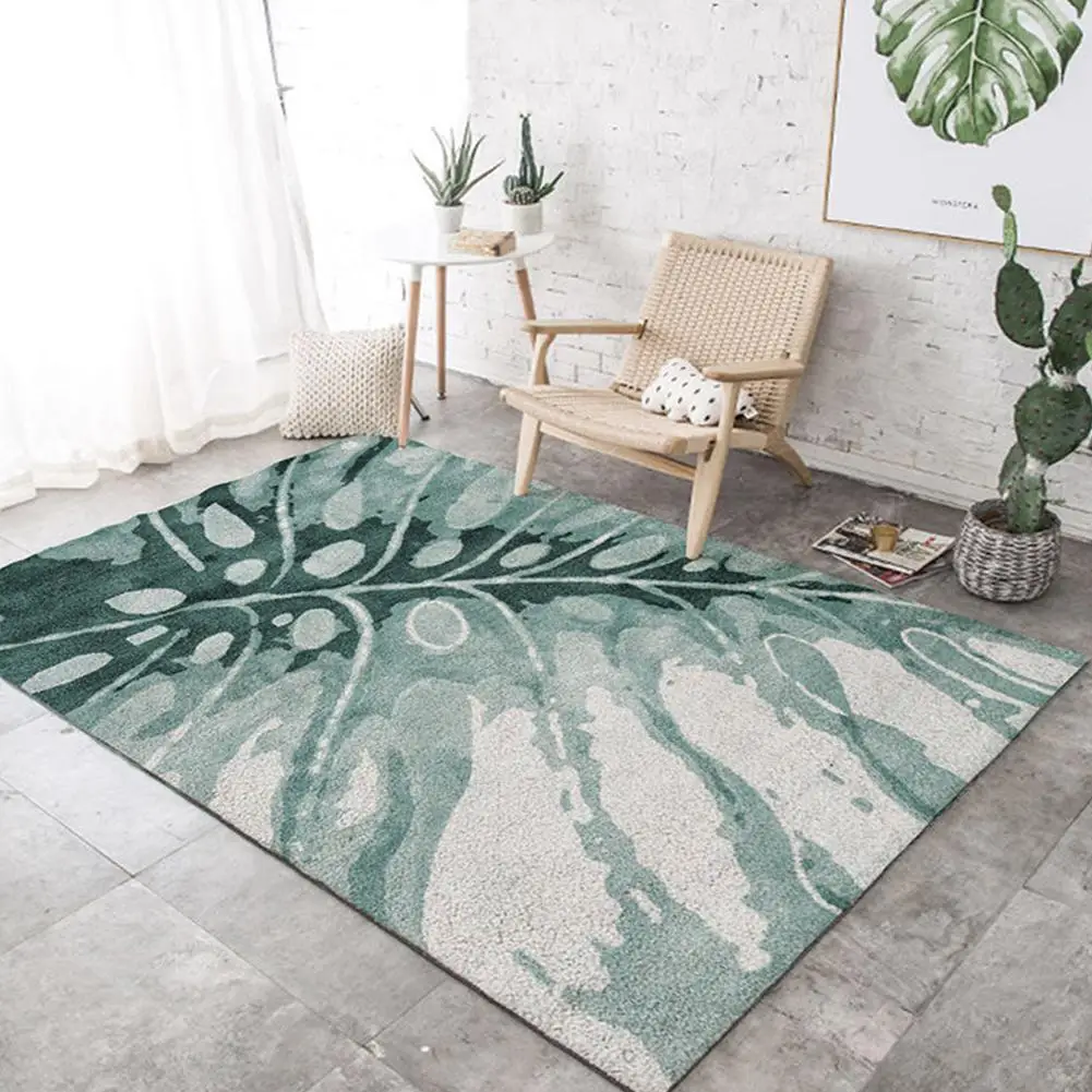 TWISTER.CK Nordic Printing Carpet Mat for Living Room Tea Table Bedside Decoration Art Living Room Carpet Table Bedroom Blanket - Цвет: Nordic