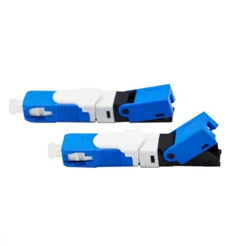 

100pcs Optic Fiber Quick SC/UPC/APC Single Mode Telecom Class Fast Connector