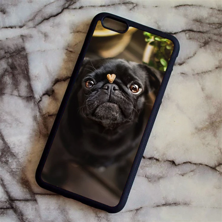 Слоновая кость Чехол для телефона KETAOTAO с милой собачкой Питбулем s для iPhone 4S 5C SE 5 5S 6 6S 7 8 Plus XR XS Max чехол из мягкого ТПУ резины и силикона - Цвет: Слоновая кость