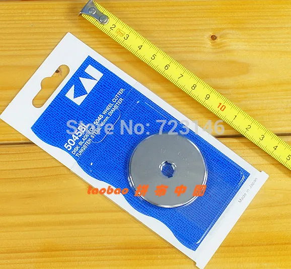 Kai 45Mm Lama Kai Rotary Cutter Rotary Cutter Lame 5045Wpbl Per Fiskars Olfa Clover Kai E Altro Au Made In Japan