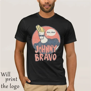 

2018 New Short Sleeve Men Johnny Bravo T-shirt For Men Women Or Kids Wants Me
