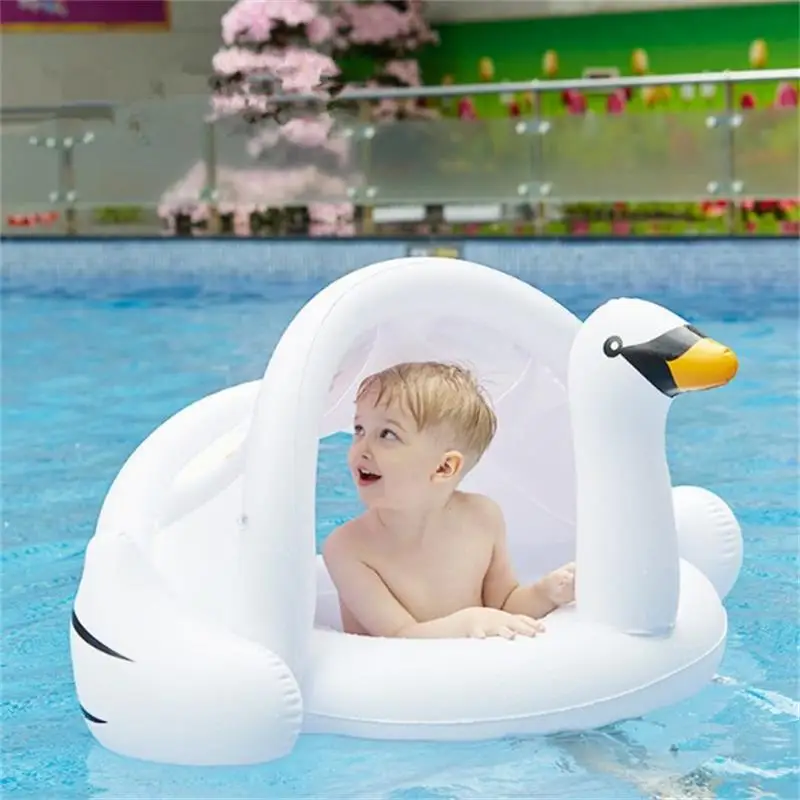 Baby-Shade-Swim-Float-Circle-Ring-Safe-Inflatable-Flamingo-Baby-Arm-Rings-Kids-Swimming-Seat-With (2)