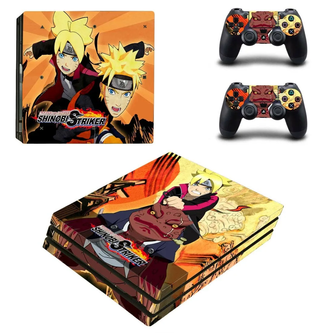 Наруто для Boruto Shinobi Striker PS4 Pro наклейка s PS 4 Pro Виниловая наклейка для playstation 4 Pro консоль и контроллер