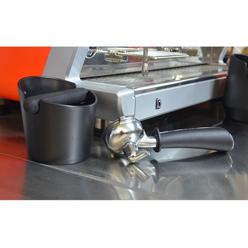 Newl ABS coffee Knock Box ударопрочные прочные аксессуары для кафе с нескользящей резиновой основой для бариста кофе помола MK