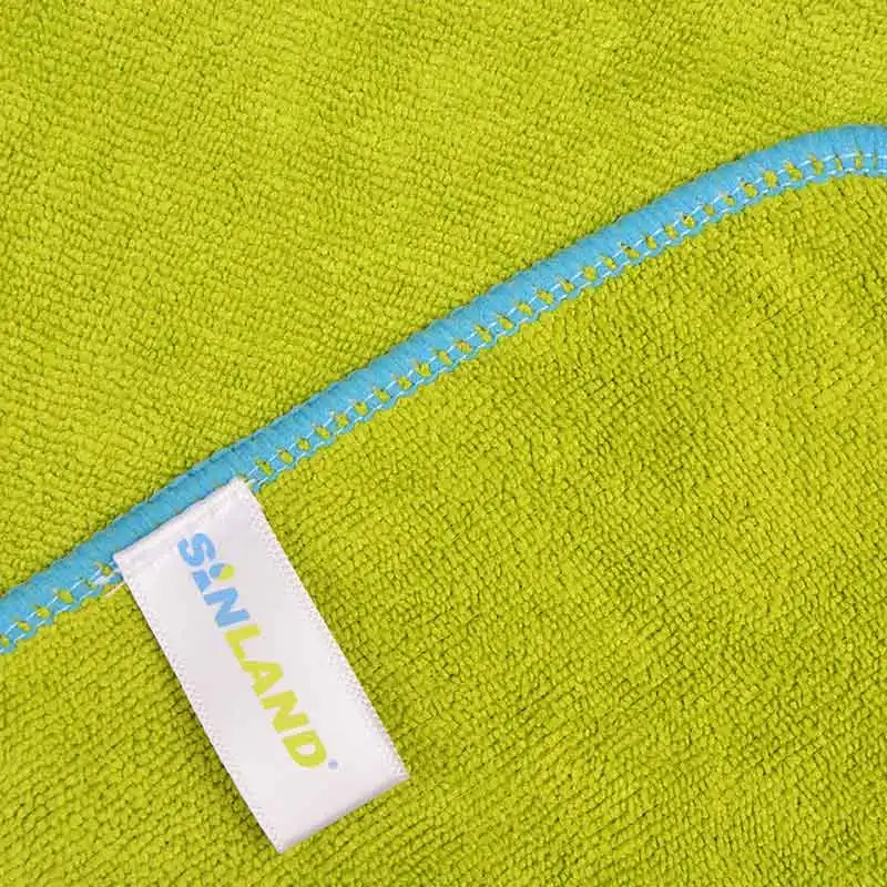 Sunland Home Microfiber Spa Hair Drying Towel Turban Wrap Towels Bath Sports Towel For Travel Camping Swimming 35cmx75cm 10 Pack