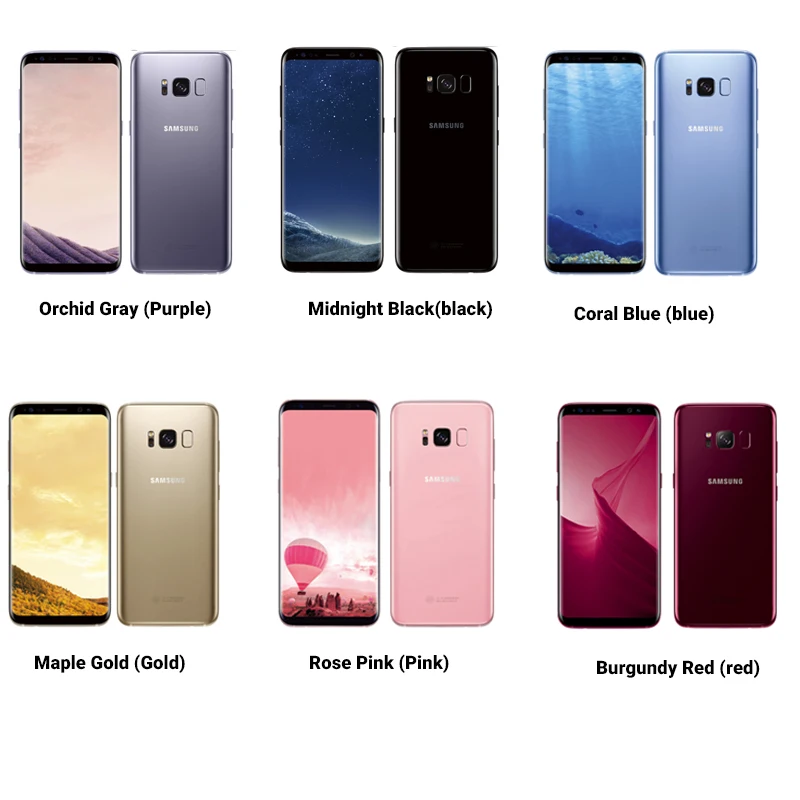Мобильный телефон samsung Galaxy S8 Duos G950FD Dual SIMMobile, 4 ГБ, 64 ГБ, Восьмиядерный процессор Exynos 8895, 5,8 дюймов, NFC, 4G, Android
