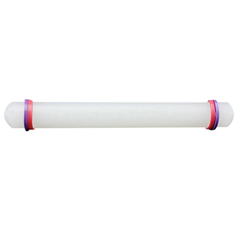 1 шт. 9 дюймов пластиковые антипригарные помадка Скалка помадка торт тесто ролик украшения торт ролик с скользящим инструменты для приготовления пасты