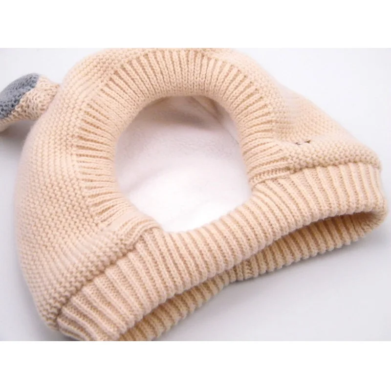 New Baby Hats 3 Sizes 1-3 Years Boys Girls Hats Kids Autumn Winter Hats Bonnet Enfant Hat For Children Baby Muts